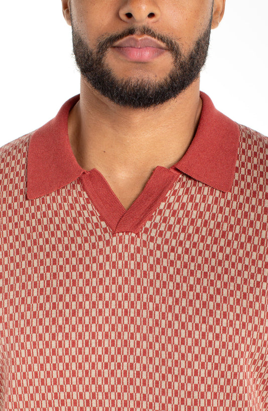 Johnny Collar Knit Polo