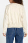 Smocked Bomber Jacket
