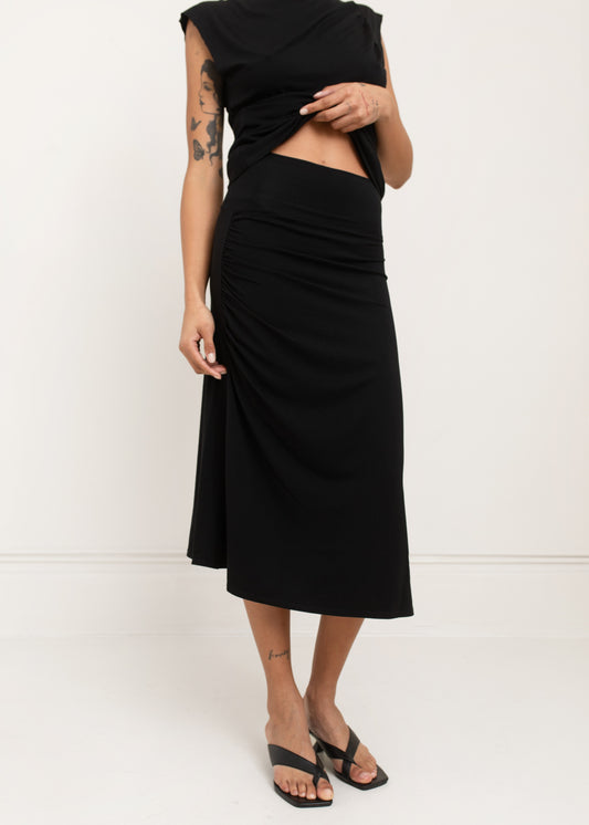Regina Rouched Skirt