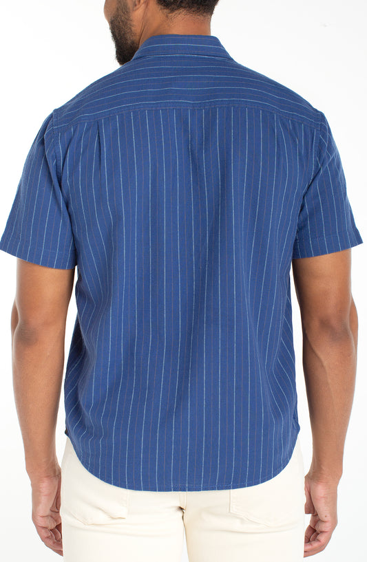 Pinstripe Button Up Shirt