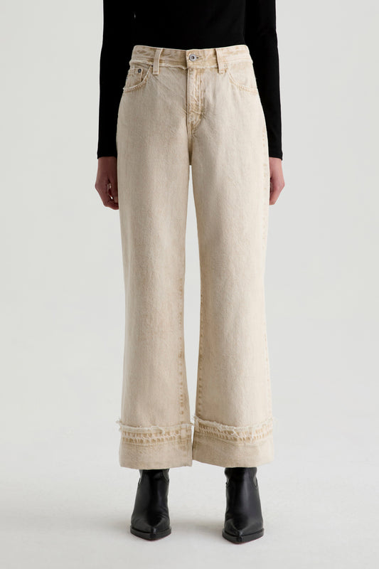 Saige Wide Leg Crop - Camel