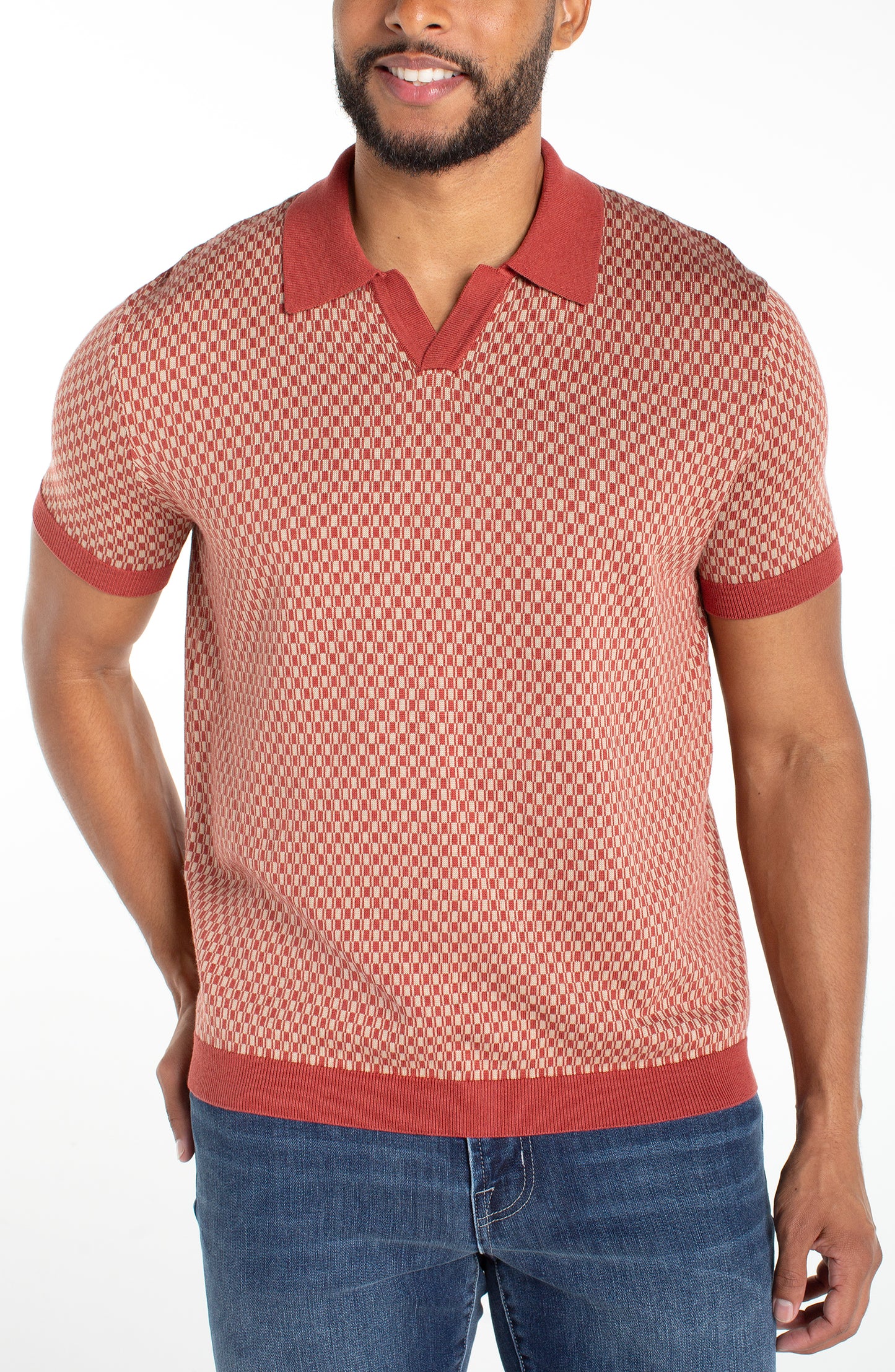 Johnny Collar Knit Polo