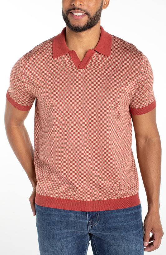 Johnny Collar Knit Polo